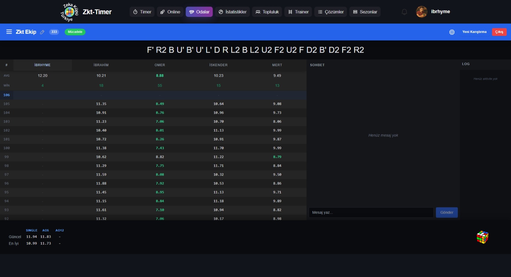 Çok Oyunculu Odalar